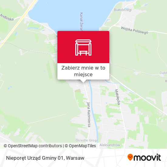 Mapa Nieporęt Urząd Gminy 01