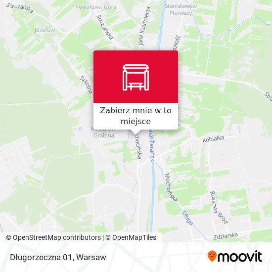 Mapa Długorzeczna