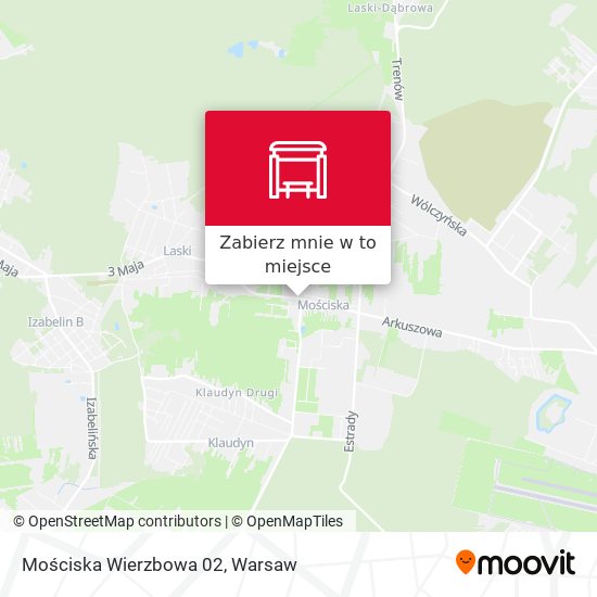 Mapa Mościska Wierzbowa 02