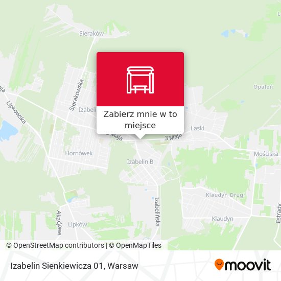 Mapa Izabelin Sienkiewicza 01