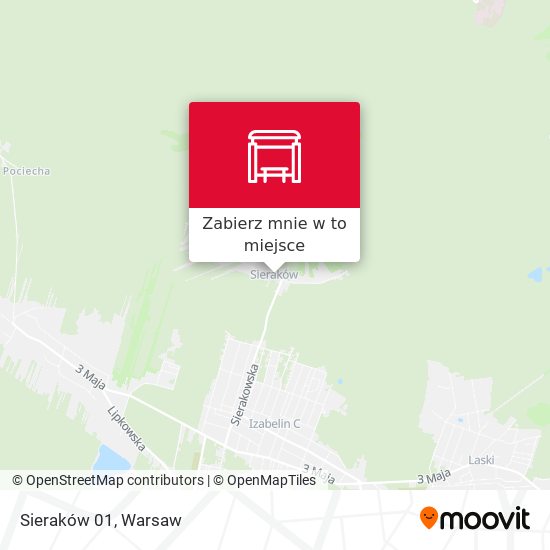 Mapa Sieraków 01