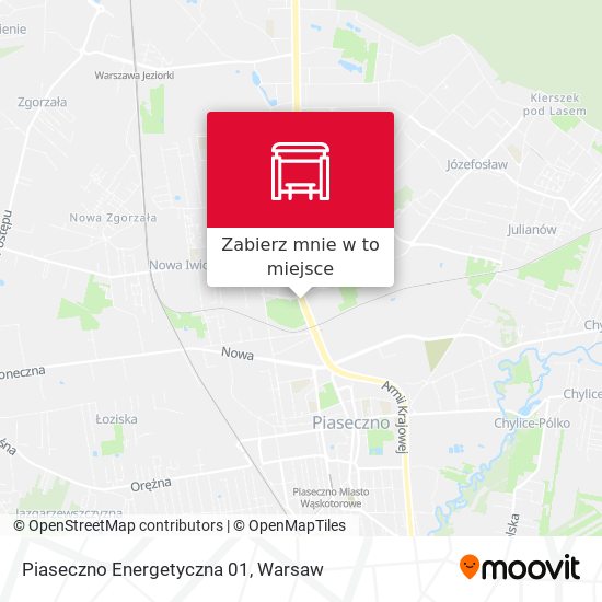 Mapa Piaseczno Energetyczna