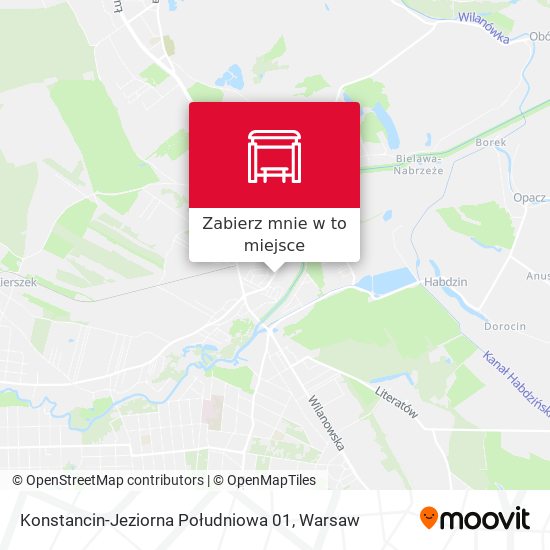 Mapa Konstancin-Jeziorna Południowa 01