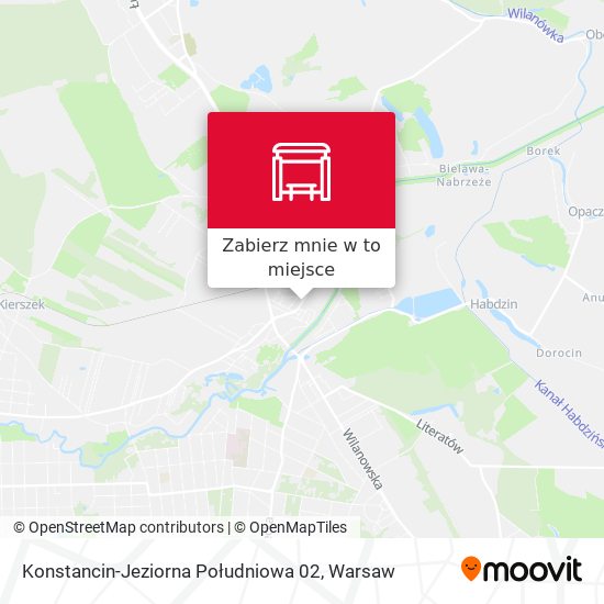 Mapa Konstancin-Jeziorna Południowa 02