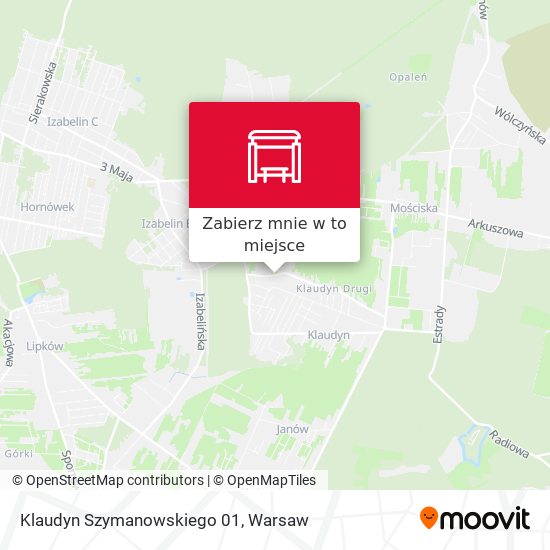 Mapa Klaudyn Szymanowskiego 01