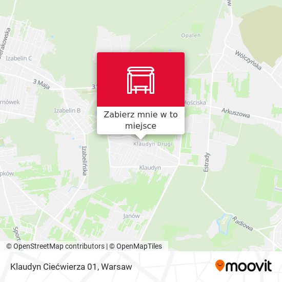 Mapa Klaudyn Ciećwierza 01