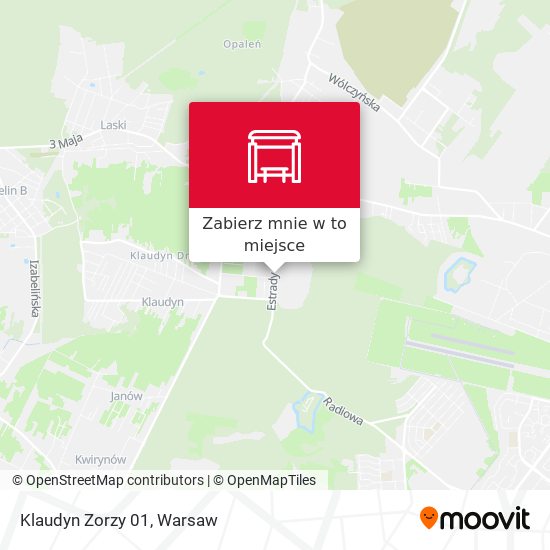 Mapa Klaudyn Zorzy