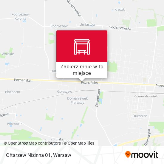 Mapa Ołtarzew Nizinna 01