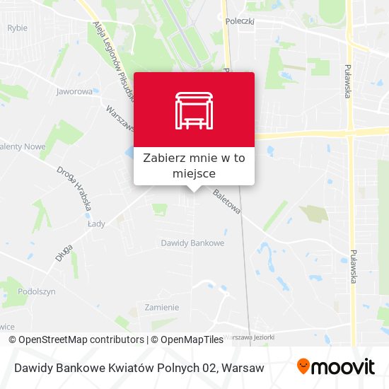 Mapa Dawidy Bankowe Kwiatów Polnych 02