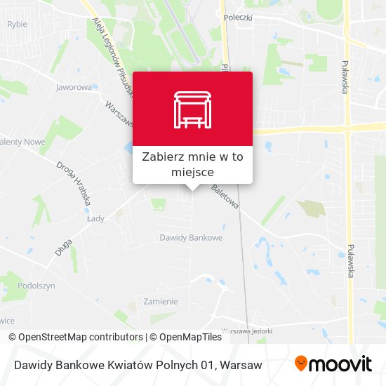 Mapa Dawidy Bankowe Kwiatów Polnych 01