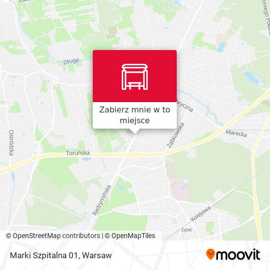 Mapa Marki Szpitalna 01