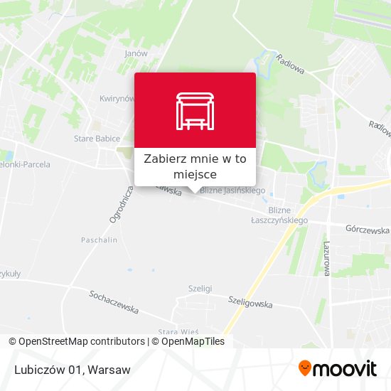 Mapa Lubiczów