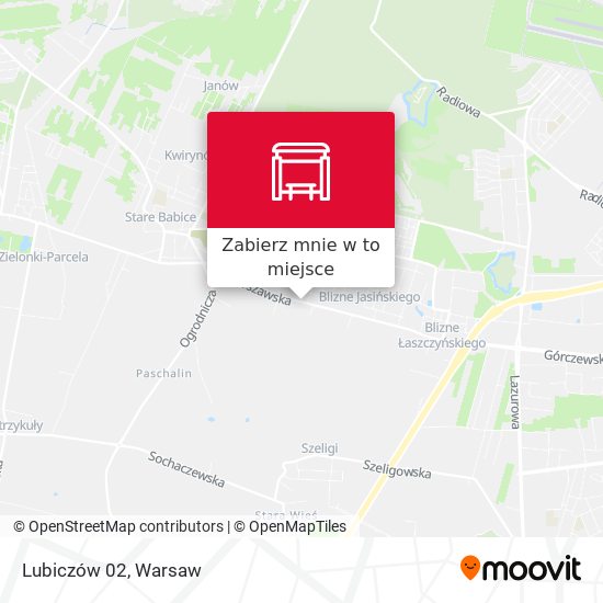 Mapa Lubiczów