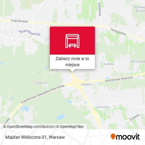 Mapa Majdan Widoczna 01