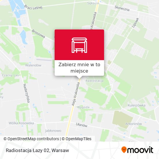 Mapa Radiostacja Łazy 02