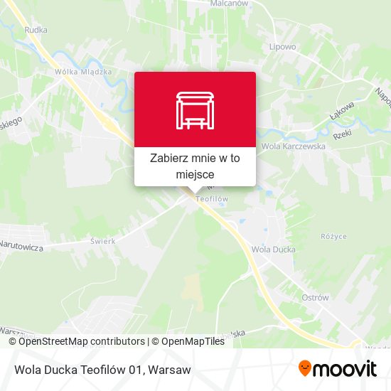 Mapa Wola Ducka Teofilów 01