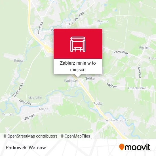 Mapa Radiówek