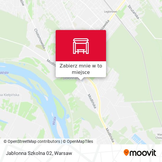 Mapa Jabłonna Szkolna 02