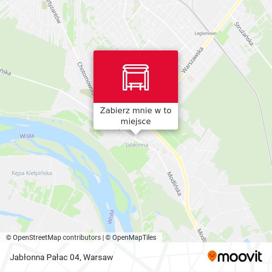 Mapa Jabłonna Pałac 04