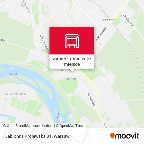 Mapa Jabłonna Królewska 01