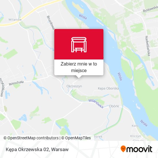 Mapa Kępa Okrzewska 02