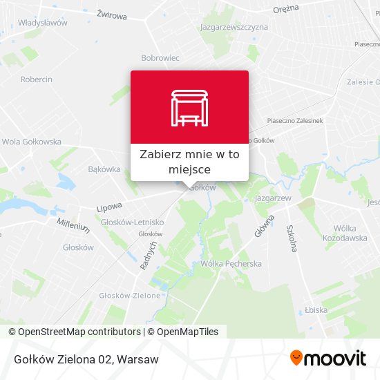 Mapa Gołków Zielona 02