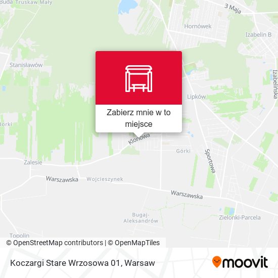 Mapa Koczargi Stare Wrzosowa 01