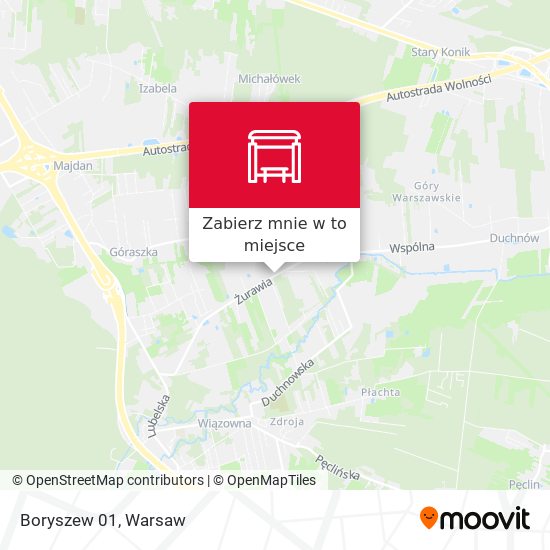 Mapa Boryszew 01