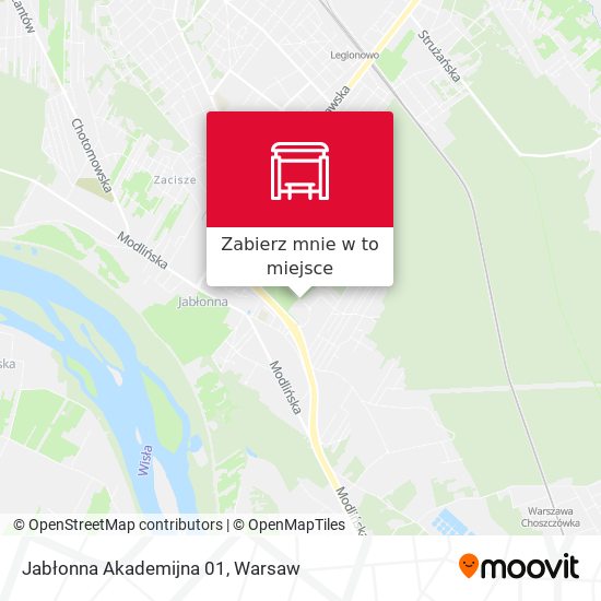 Mapa Jabłonna Akademijna 01