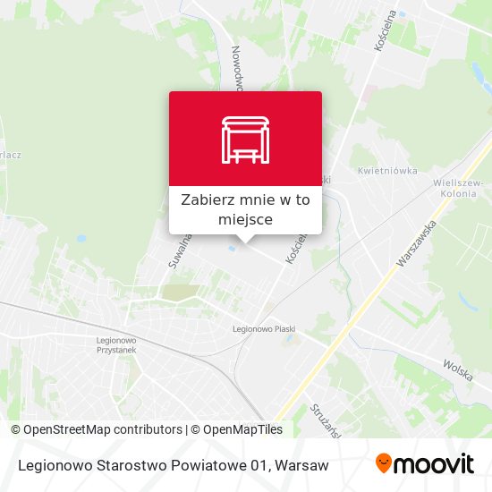 Mapa Legionowo Starostwo Powiatowe 01