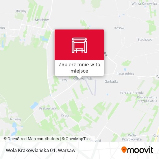 Mapa Wola Krakowiańska 01