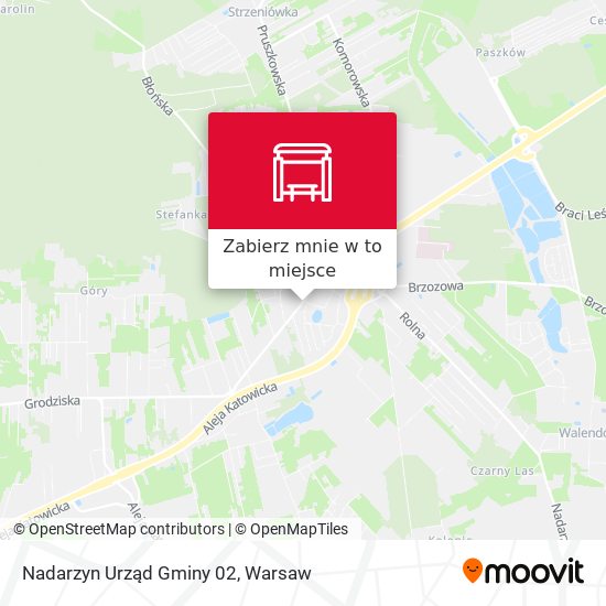 Mapa Nadarzyn Urząd Gminy 02