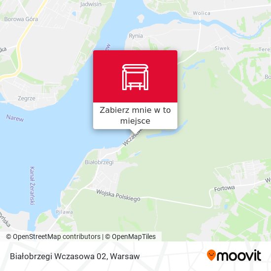 Mapa Białobrzegi Wczasowa 02