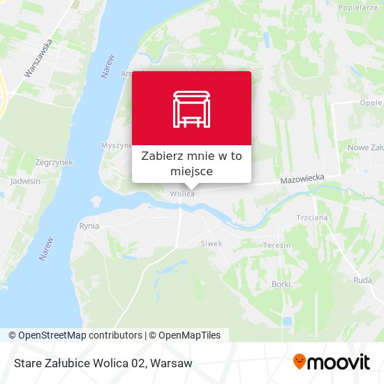 Mapa Stare Załubice Wolica 02