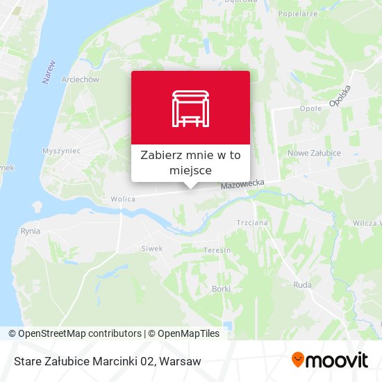 Mapa Stare Załubice Marcinki 02