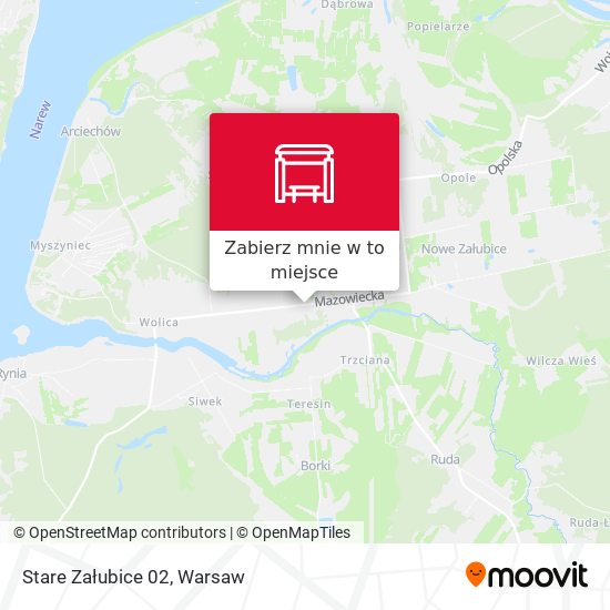 Mapa Stare Załubice 02