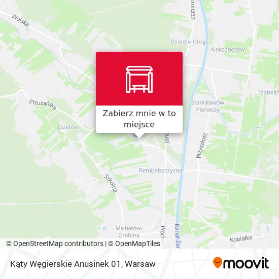 Mapa Kąty Węgierskie Anusinek 01