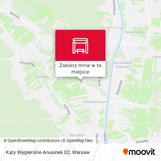 Mapa Kąty Węgierskie Anusinek 02