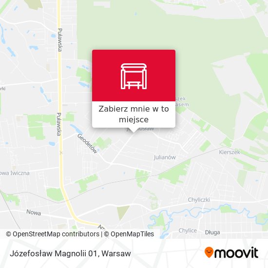 Mapa Józefosław Magnolii 01