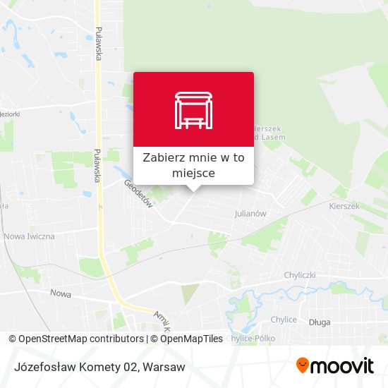 Mapa Józefosław Komety 02