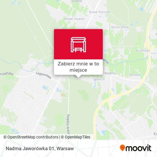 Mapa Nadma Jaworówka 01