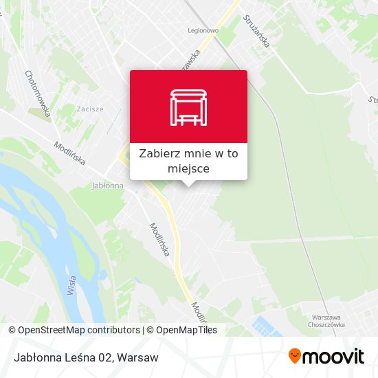 Mapa Jabłonna Leśna 02