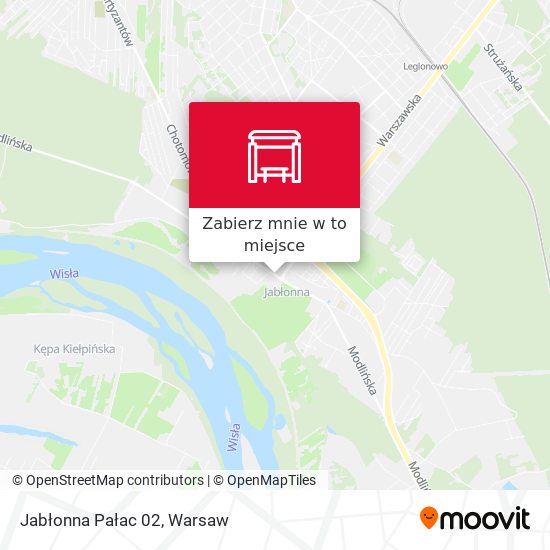 Mapa Jabłonna Pałac 02