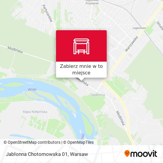 Mapa Jabłonna Chotomowska 01