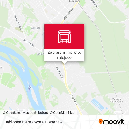 Mapa Jabłonna Dworkowa 01