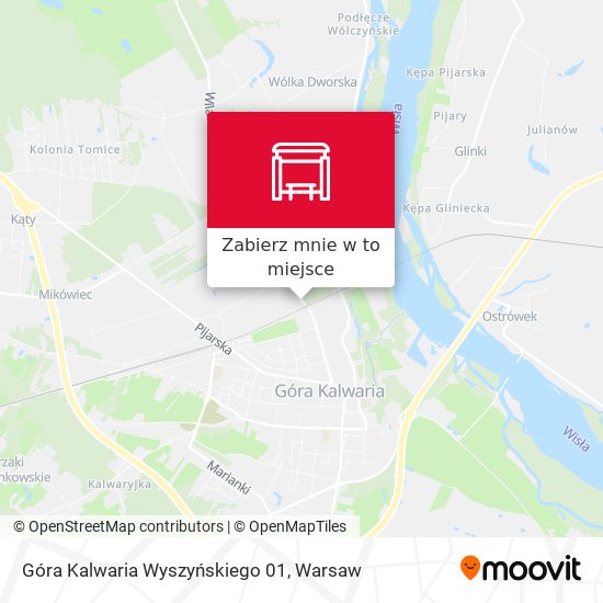 Mapa Góra Kalwaria Wyszyńskiego 01