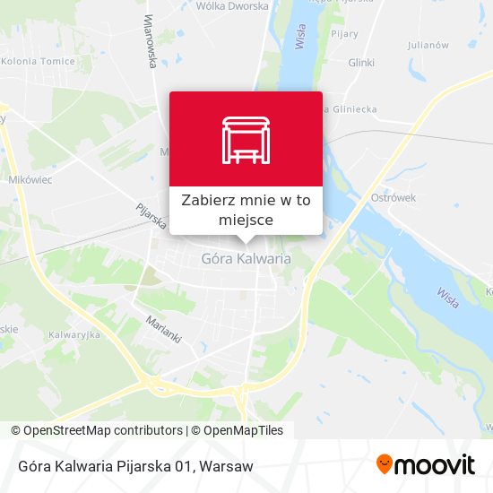 Mapa Góra Kalwaria Pijarska 01