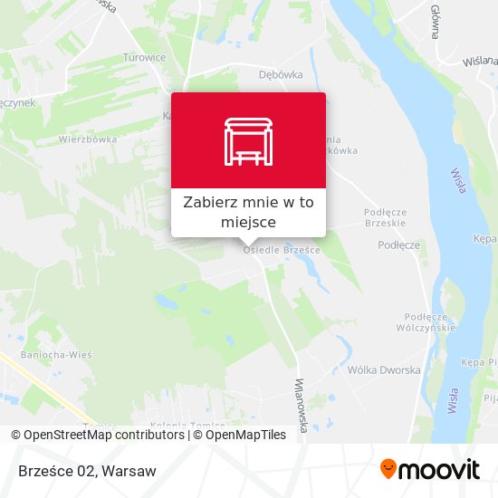 Mapa Brześce