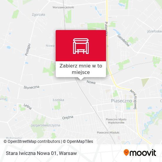 Mapa Stara Iwiczna Nowa 01