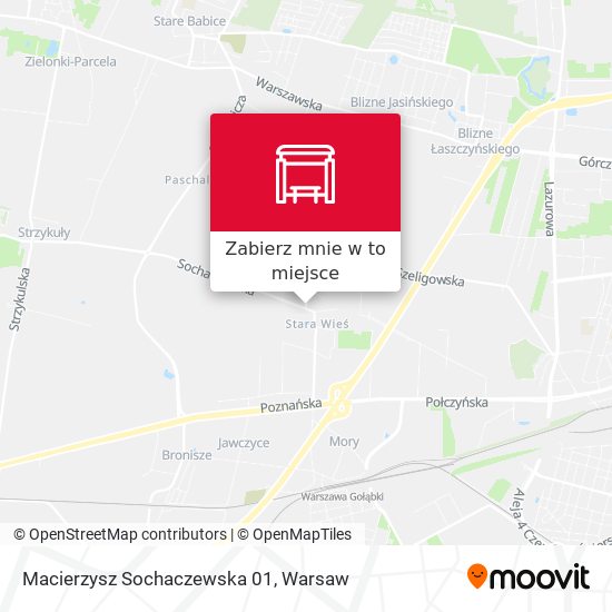 Mapa Macierzysz Sochaczewska